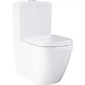 GROHE Vapaasti seisova WC-setti Triple Vortex -huuhtelulla Euro Ceramic, valkoinen, 39462000