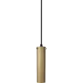 Globen Lighting Hubble riippuvalaisin 22 cm Harjattu messinki