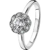 Kohinoor Clara 033-269V-08 timanttisormus-160