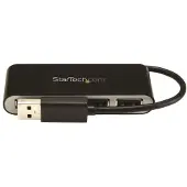 StarTech.com 4 Port Portable USB 2.0 Hub with Cable