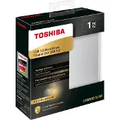Toshiba Canvio Slim 1 Tt, hopea ulkoinen kovalevy