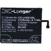123accu Lenovo S60 S60-t S60-w akku 2150 mAh