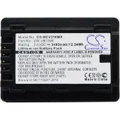 Cameron Sino Panasonic VW-VBT380 akku 3400 mAh