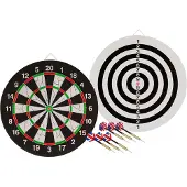 KRF Flock With 6 Darts 45 Cm Tikkataulu