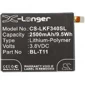 123accu LG G Flex F340 Akku 2500 mAh