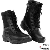101 Inc Fostex Sniper Boots Side Zip (Color: Black, Size: 47)