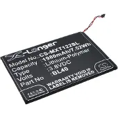 123accu tarvikeakku Motorola Moto E Moto E Dual TV Moto E Global akku 1980 mAh
