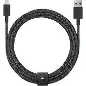 Native Union Belt XL USB-A - Lightning kaapeli (musta)
