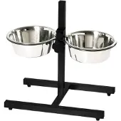 Nobby Diner Bar Base Stand Adjustable Height Black 2 x 1,5L
