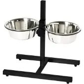 Nobby Diner Bar Base Stand Adjustable Height Black 2 x 2,75L