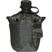 MFH - Max Fuchs MFH US Plastic Canteen with Cover 1L (Color: Olive)