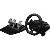 Logitech G923 ratti ja polkimet PS5, PS4 ja PC yhteensopiva