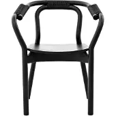 Normann Copenhagen Knot tuoli , musta