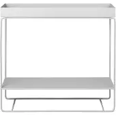 Ferm Living Plant Box kasviteline, kaksitasoinen, vaaleanharmaa