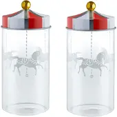Alessi Circus lasipurkki, 2 kpl