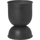 Ferm Living Hourglass ruukku, XS, musta
