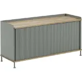 Muuto Enfold senkki, matala, tammi - dusty green