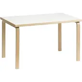 Artek Aalto pöytä 81B, koivu - valkoinen
