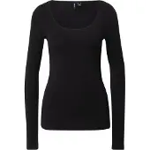 Vero Moda Vmmaxi My Ls Soft Uneck Noos - Black - XS