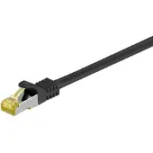 Alcasa electronik 8070R-020S networking cable Black 2 m Cat7 S/FTP (S-STP) (8070R-020S)