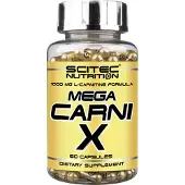 Scitec Nutrition Mega Carni-X L-karnitiini 60 kapselia