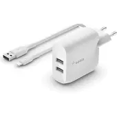 Belkin Verkkolaturi - - 20W - USB-C - Nopea lataus - Valkoinen - Mukautin älypuhelimille