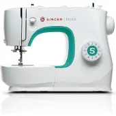 SINGER M3305, Vihreä, Valkoinen, Puoliautomaattinen ompelukone, Ompelu, 1 Askel, Vipu, Rotaatio, Sähkö