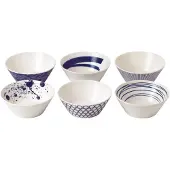Royal Doulton Pacific kulho sininen, 6 osaa 16 cm