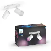 Philips Hue Fugato spottivalo 2x4,2W GU10 (valkoinen)