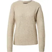 Vero Moda Vmdoffy Ls O-Neck Blouse Ga Noos - Brown - XS
