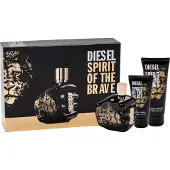 Diesel Spirit Of The Brave Vapo 125ml+shower Gel 100ml+shower Gel 50ml Musta,Kultainen Mies