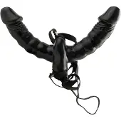 Fetish Fantasy Tuplapäinen strap-on värinällä