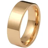 Kohinoor 903-529 7mm kultasormus, 14k kulta flakka 15½