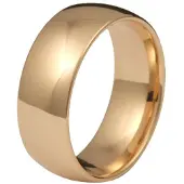 Kohinoor 903-524 8mm sormus, tynnyri 14k kulta 18