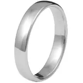 Kohinoor 903-520v 4mm kihlasormus, tynnyri 14k valkokulta 15