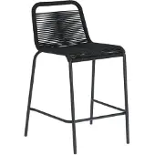 Kave Home Lambton-baarijakkara musta K 62 cm