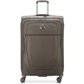 Delsey Helium Dlx 4-pyöräinen vetolaukku 77.5 cm Laajennettava Ruskea