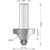 Hikoki Pyöristysjyrsin S23