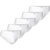 JBS 5-Pack Mini Slip Gots. - White - XXL