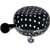 Basil Basilika Polka Dot Musta/valkoinen