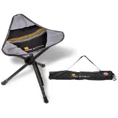 Zebco Pro Staff Day Walker Chair Musta,Harmaa