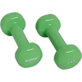 Schildkröt Fitness 960005, Kiinteäpainoinen käsipaino, Vihreä, 1 kg, 2 kpl