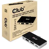 Club 3D USB-C 3.1 Gen1 4-in-1 -hubi