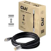 Club 3D DisplayPort 1.4 -näyttökaapeli, 4m, musta