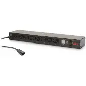 Schneider Electric APC AP7920B Switched Rack Power Distribution Unit (PDU) 1U, 10A, 208/230V, (8)C13