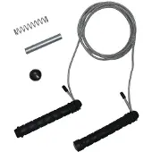 Tunturi Hyppynaru Jumprope Steel 280cm 2X100g, säädettävä paino