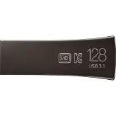 Samsung MUF-128AB, 128 GB, USB A-tyyppi, 3.2 Gen 1 (3.1 Gen 1), 400 MB/s, Ilman suojusta, Harmaa, Hopea