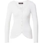 Rosemunde Rwbabette Ls V-Neck Regular Lace Ca - White - S