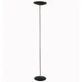 Aluminor Led uplight lattiavalaisin Kitel 79, himmennettävä, Musta, Olohuone/ruokailutila, Metalli, Moderni