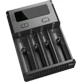 Nitecore Laturi NC-I4; Li-ion/Ni-MH/Ni-Cd